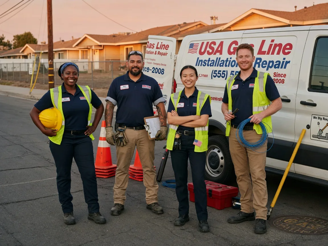 Gas Line Installation company in Callensburg, PA